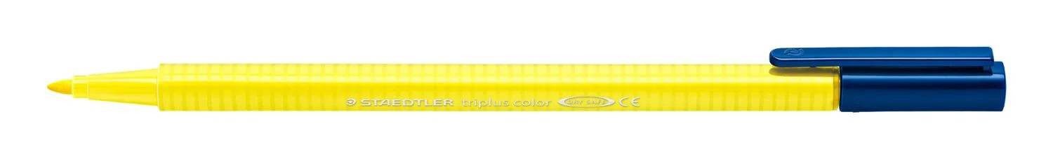 Staedtler Triplus Triangular Fibre-Tip Pen - Light Yellow