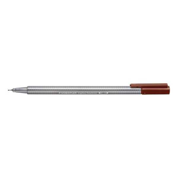 Staedtler Triplus Fineliner Marker Pen 0.3 mm Brown