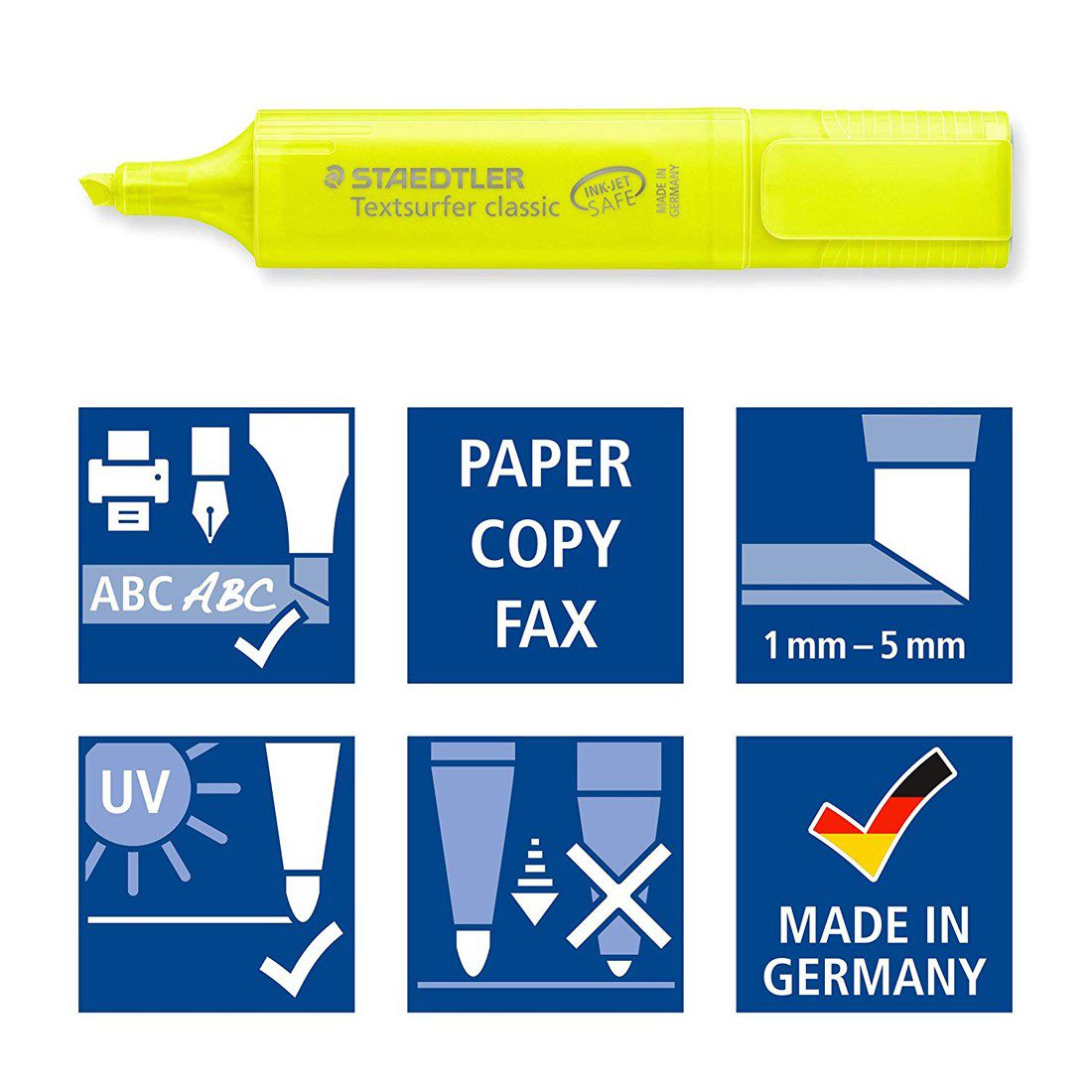 Staedtler Textsurfer Rainbow Highlighters Set of 8 - Image 3