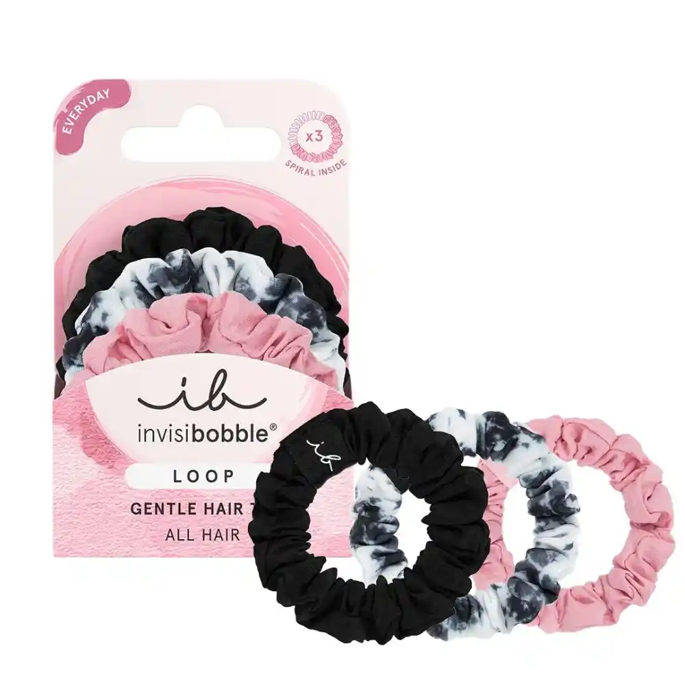 Invisibobble Loop Gentle Hair Tie All Hair - Pack of 3