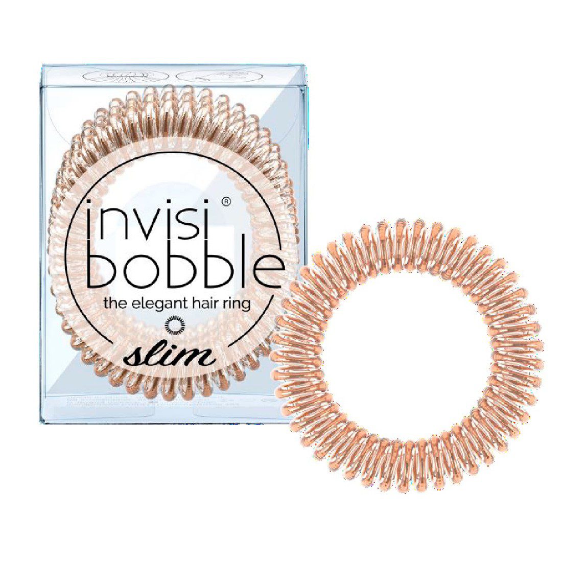 Invisibobble Hair Tie Slim Bronze Me Pretty
