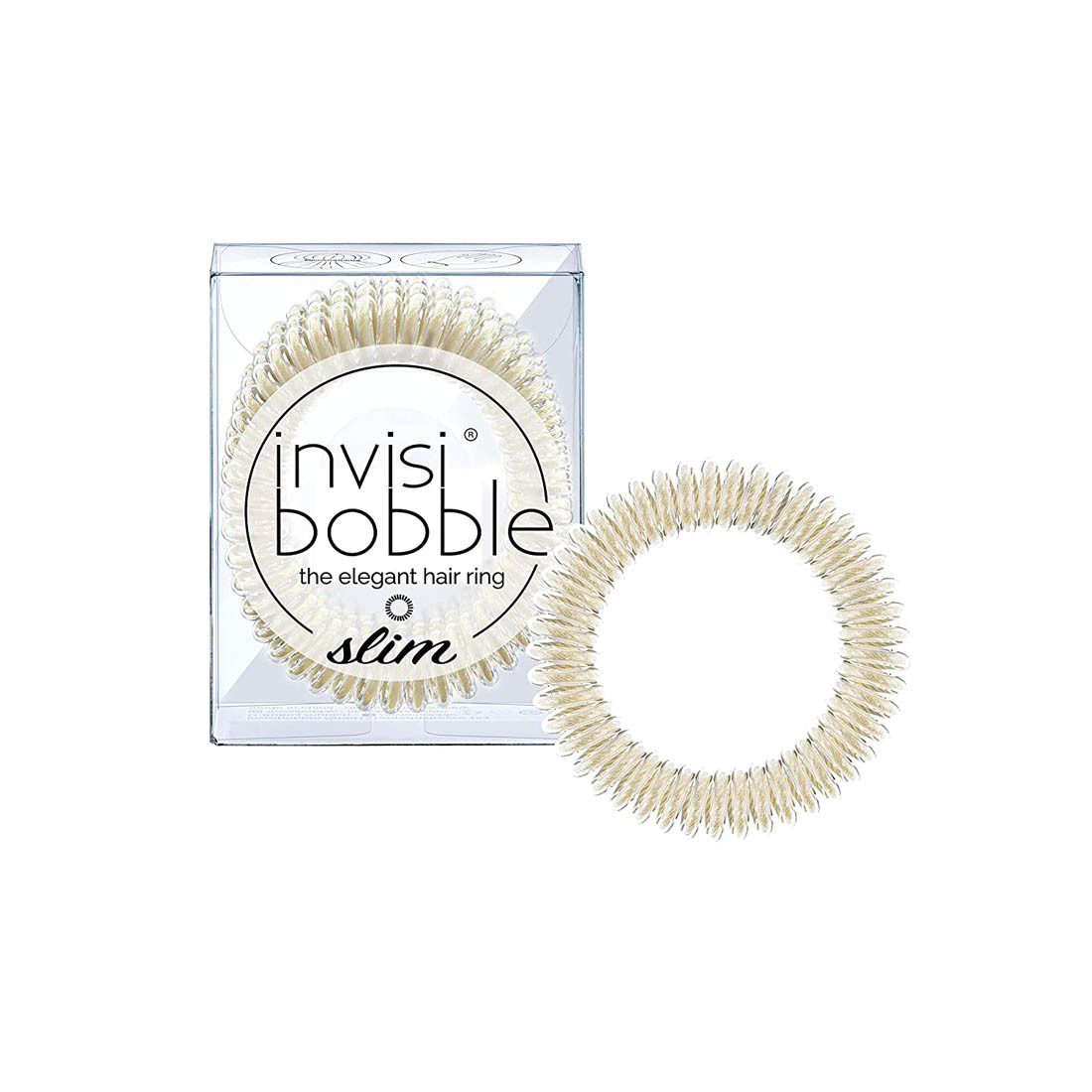 Invisibobble Slim Hair Ties Gold