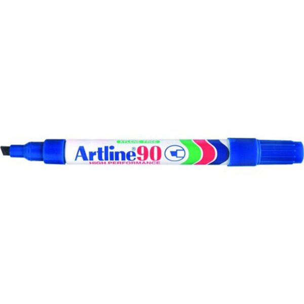 Artline Permanent Marker Chisel Nib Blue