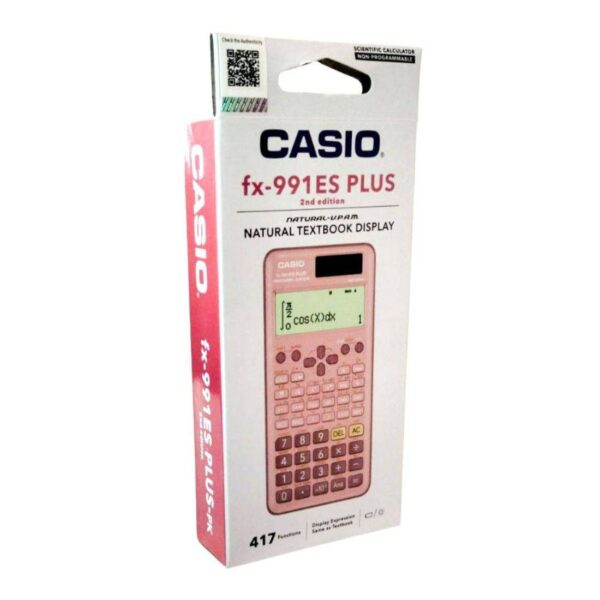 Casio Calculator fx-991ES Plus - Pink