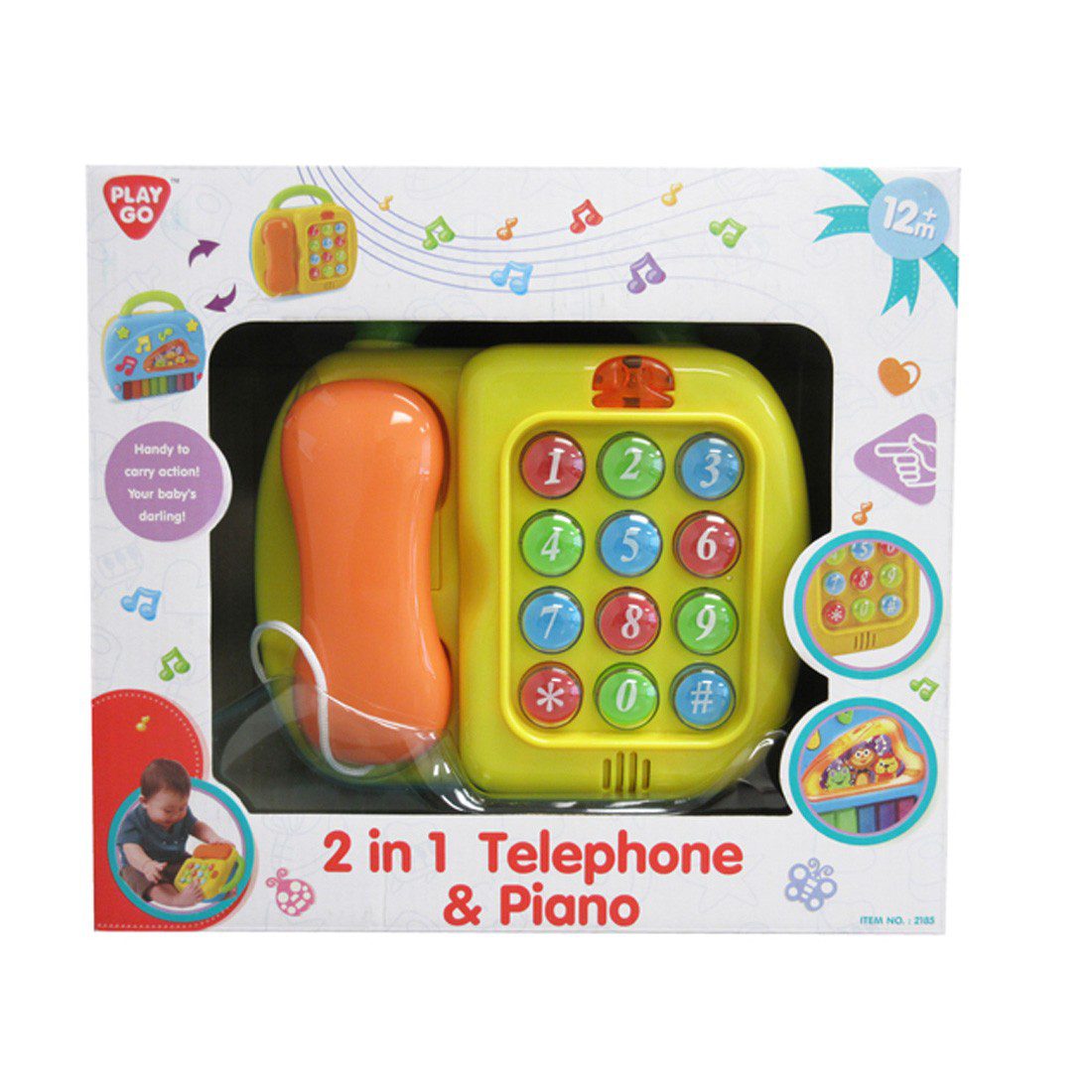 PlayGo 2 in 1 Telephone & Piano