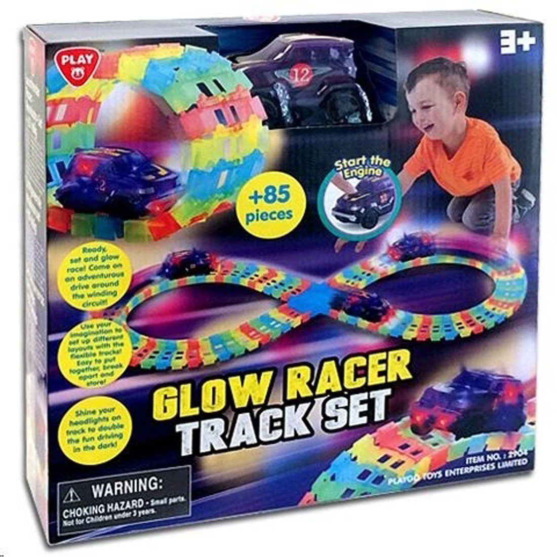 PlayGo Flexi-Track Racer Set