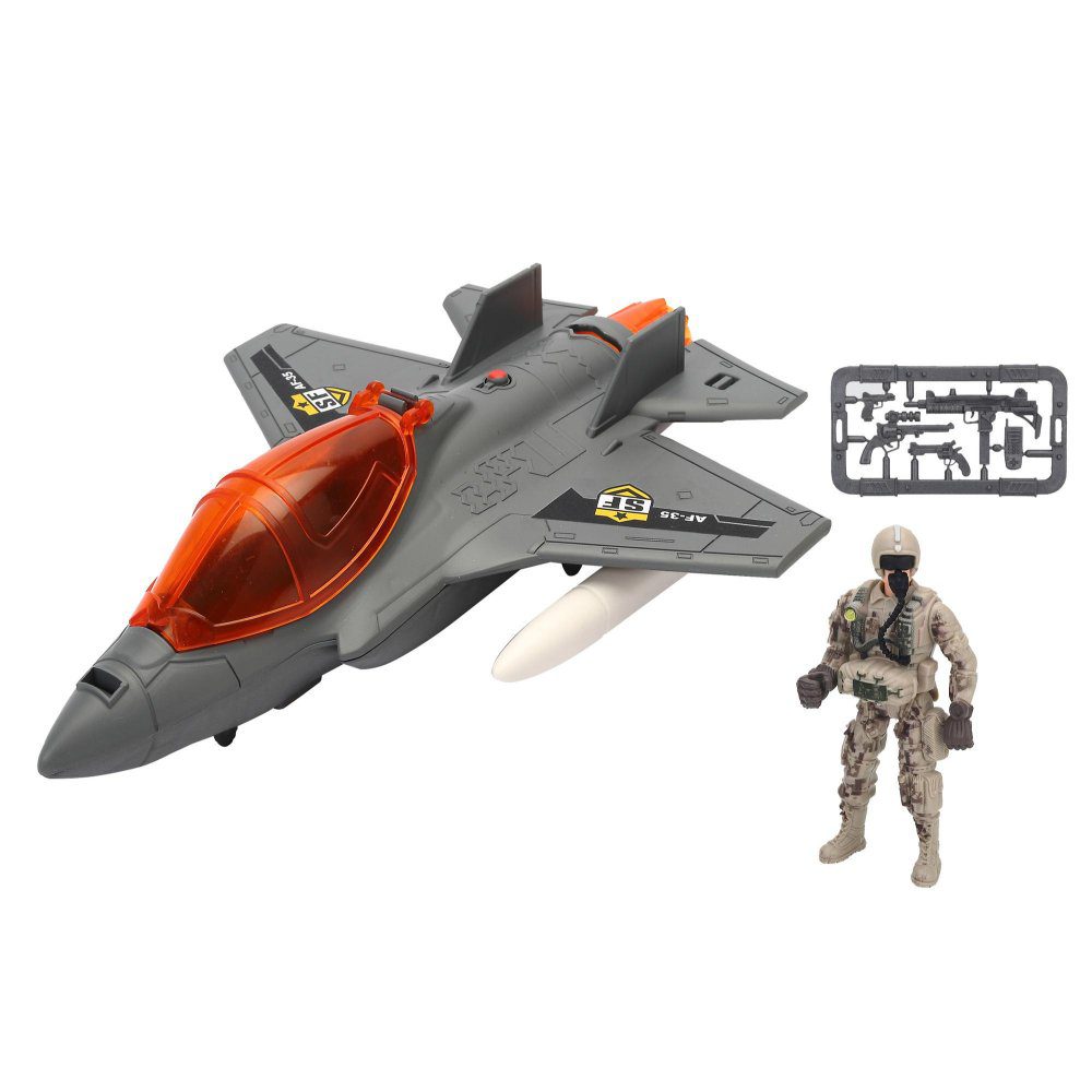 Chap Mei Soldier Force T5-Falcon Command Jet Playset - Image 2