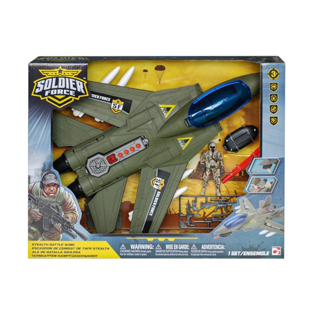 Chap Mei Soldier Force Light & Sound Stealth Battle Wing Playset