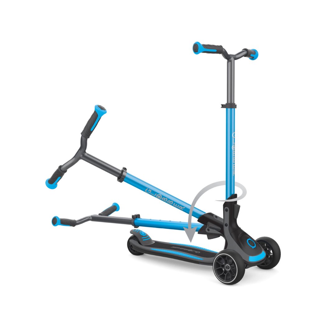 Globber Ultimum Sky Blue Scooter - Image 3