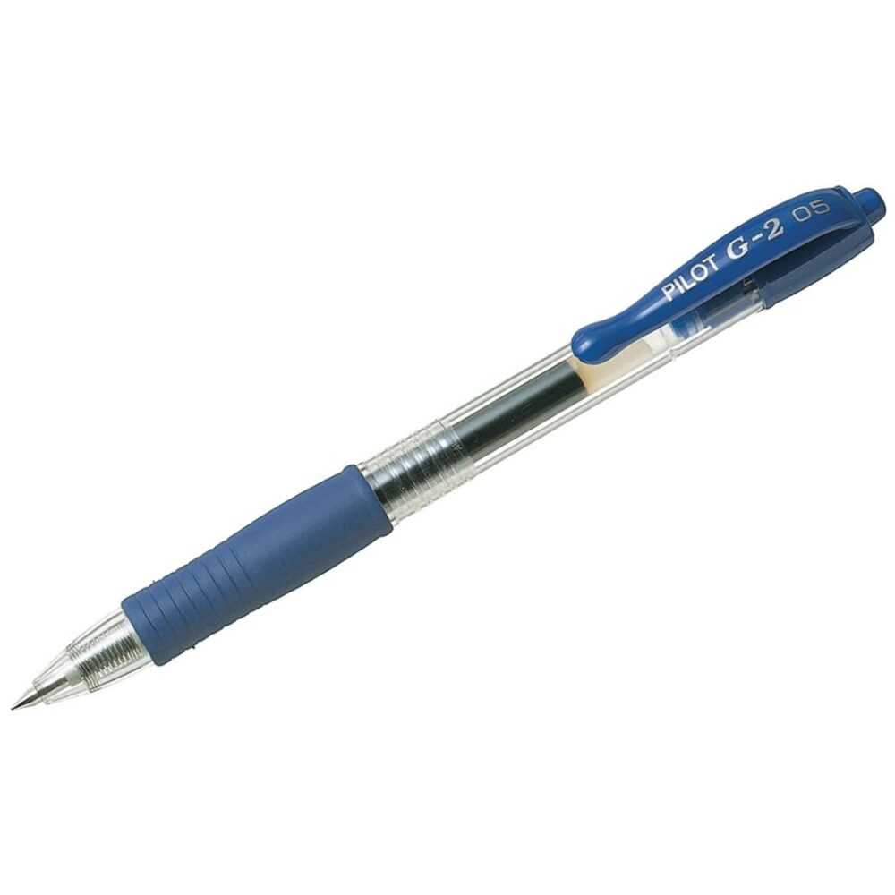Pilot G205 Retractable Gel Rollerball 0.5 mm Tip Blue - Image 2