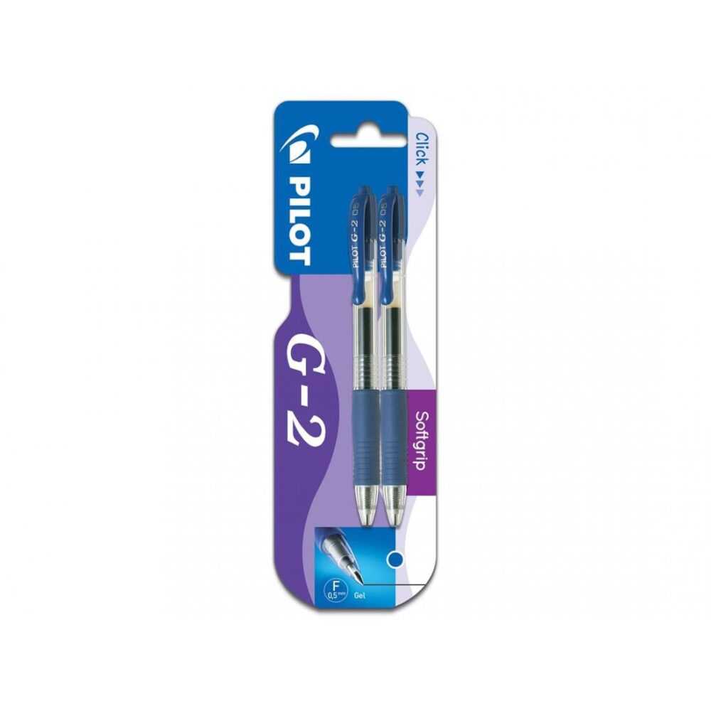 Pilot G205 Retractable Gel Rollerball 0.5 mm Tip Blue - Image 3