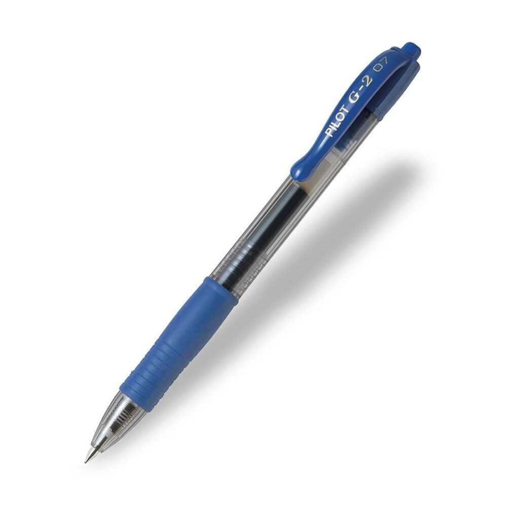 Pilot G205 Retractable Gel Rollerball 0.5 mm Tip Blue
