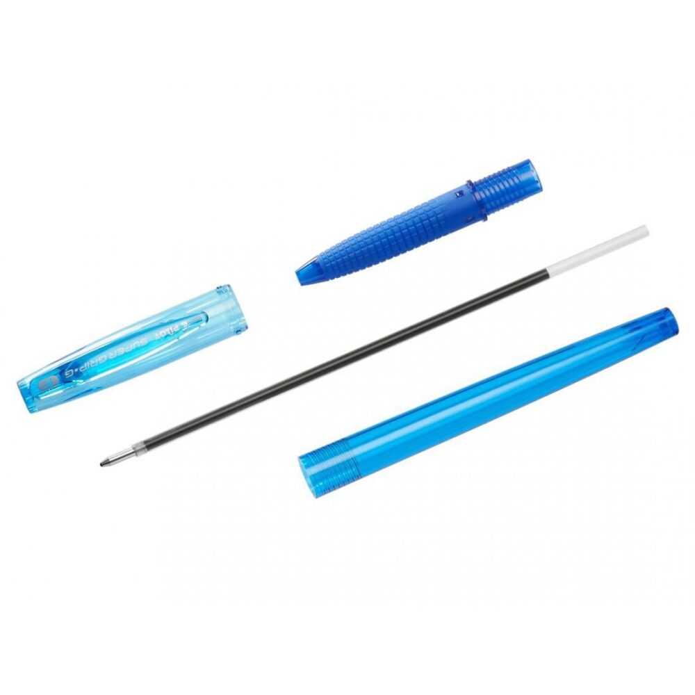 Pilot Super Grip G Ballpoint Medium Tip Pen Blue - Image 3
