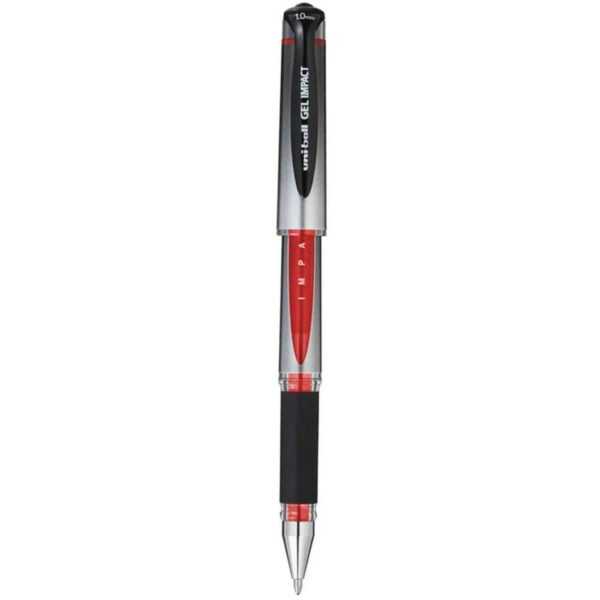 Uni Gel Impact Rollerball Pen Red 1mm