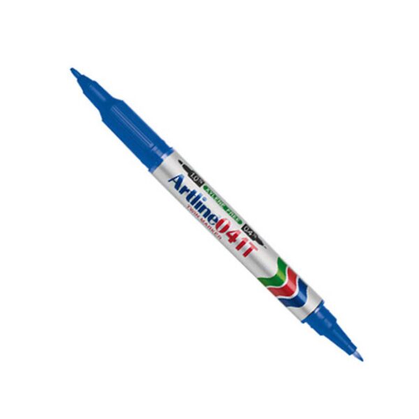 Artline Permanent Marker Twin Tip Blue