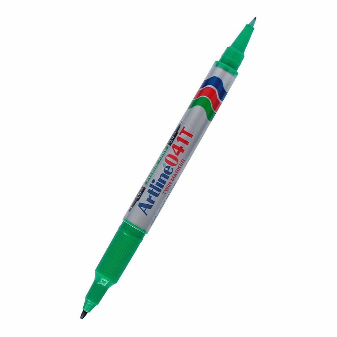 Artline Permanent Marker Twin Tip Green