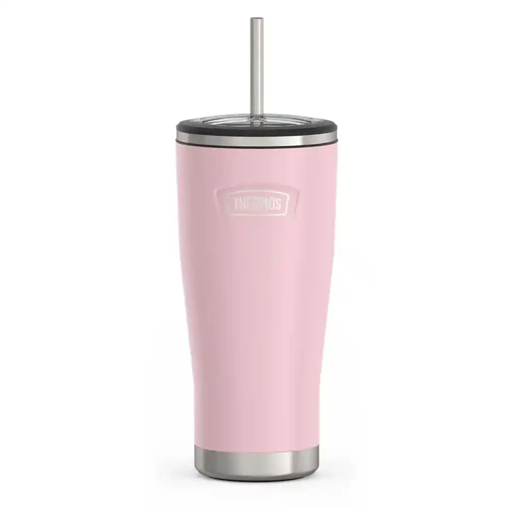 Thermos Stainless Steel Insulated Tumbler with Steel Straw 710ml product thumbnail 6