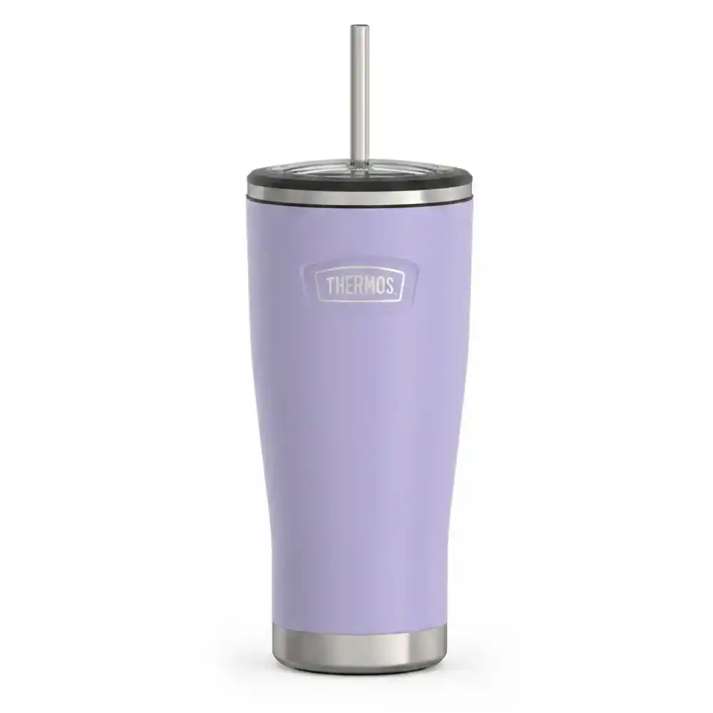 Thermos Stainless Steel Insulated Tumbler with Steel Straw 710ml product thumbnail 7