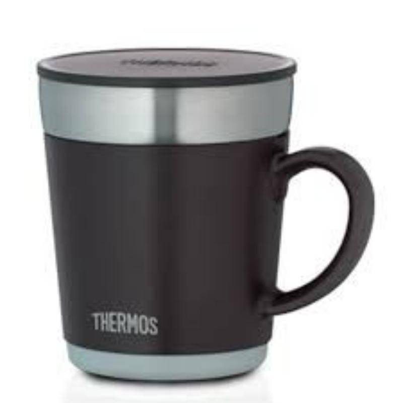 Thermos Stainless Steel Thermal Vaccum Insulated Mug Black 350 Ml