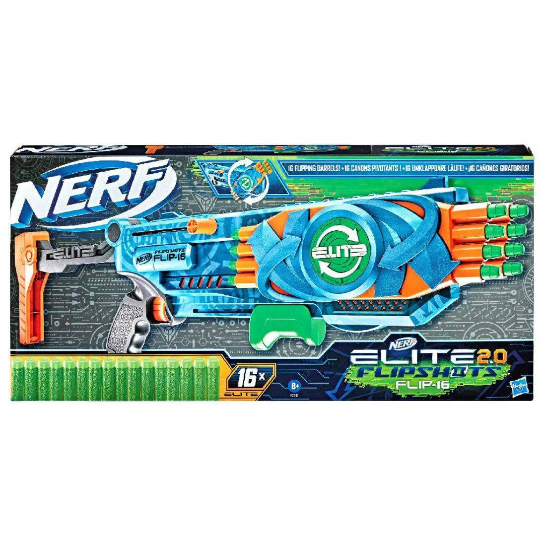 Nerf Elite 2.0 Flip Shots Flip-16 Blaster