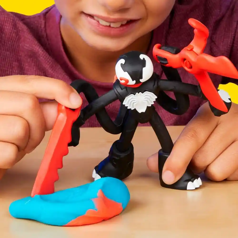 Hasbro Play-Doh Marvel Spider-Man Launch & Slice Battle Playset - Image 3