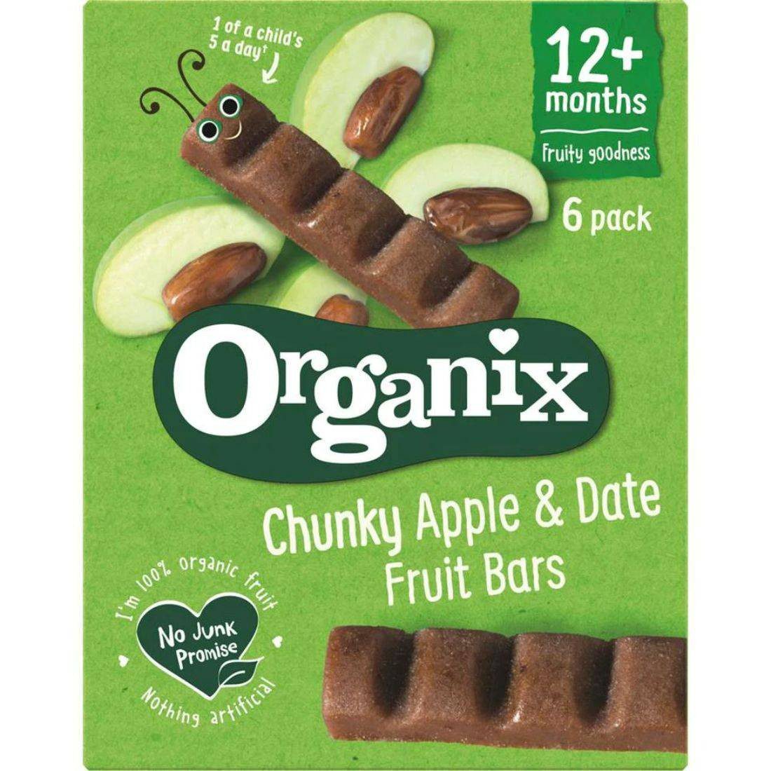 Organix Apple & Date Chunky Fruit Bars