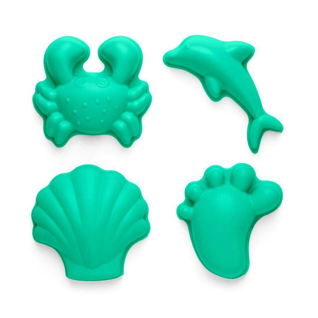 Scrunch Sand Molds Teal