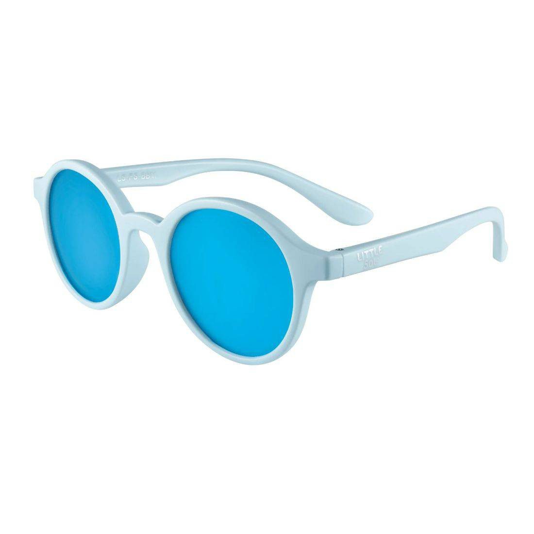 Little Sol+ Baby Blue Mirrored Kids Sunglasses