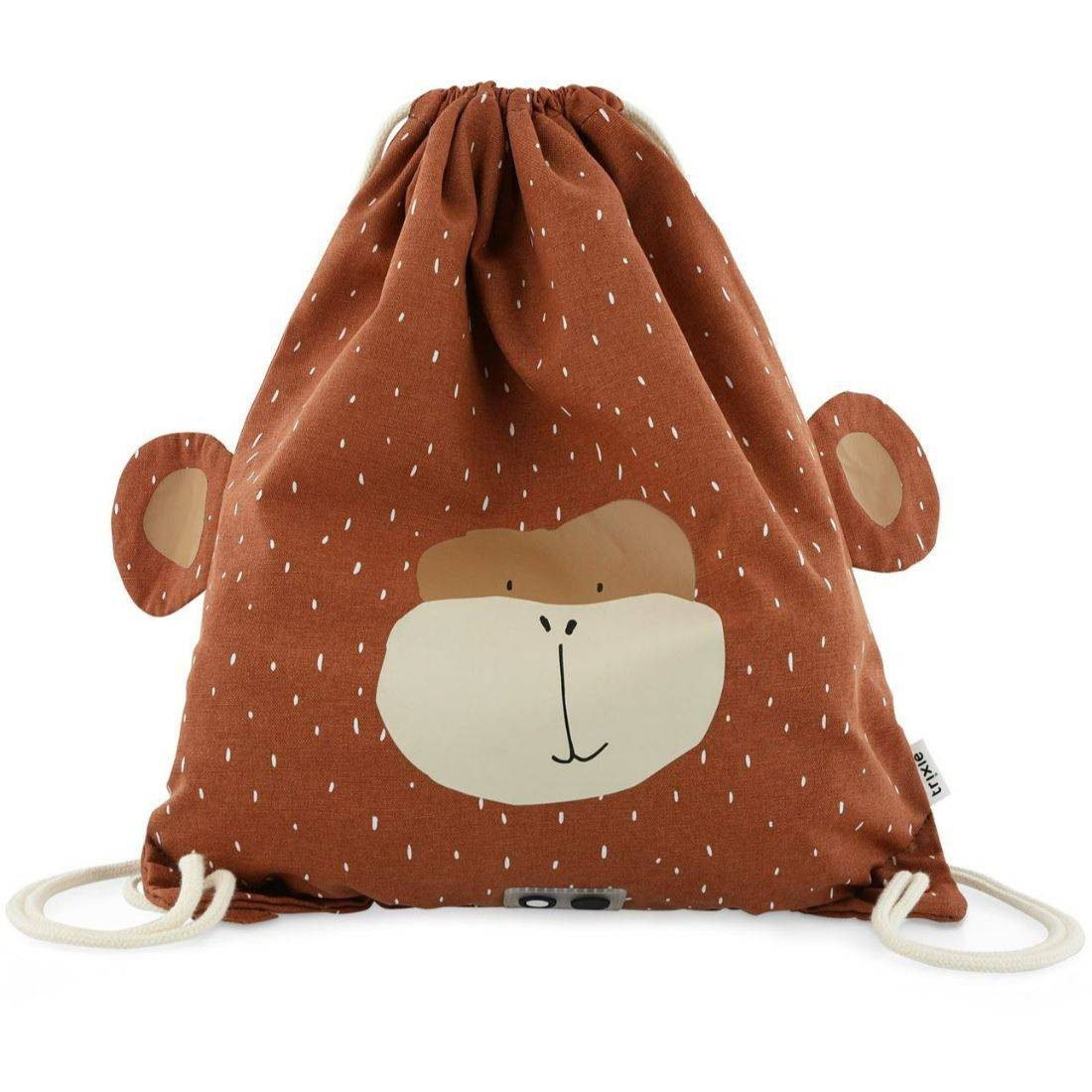 Trixie Drawstring Bag - Mr. Monkey