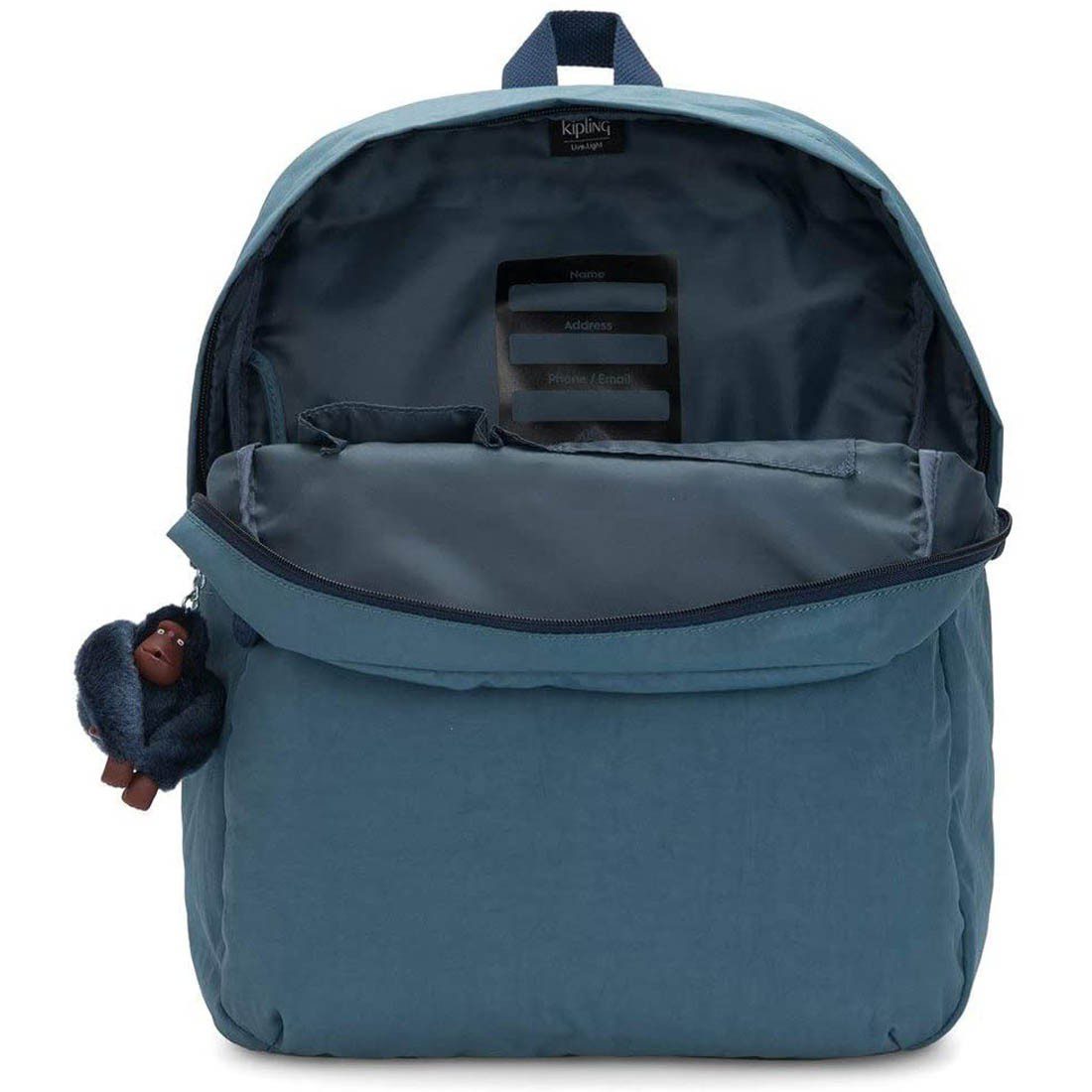 Kipling Emery Backpack Baltic Aqua - Image 3