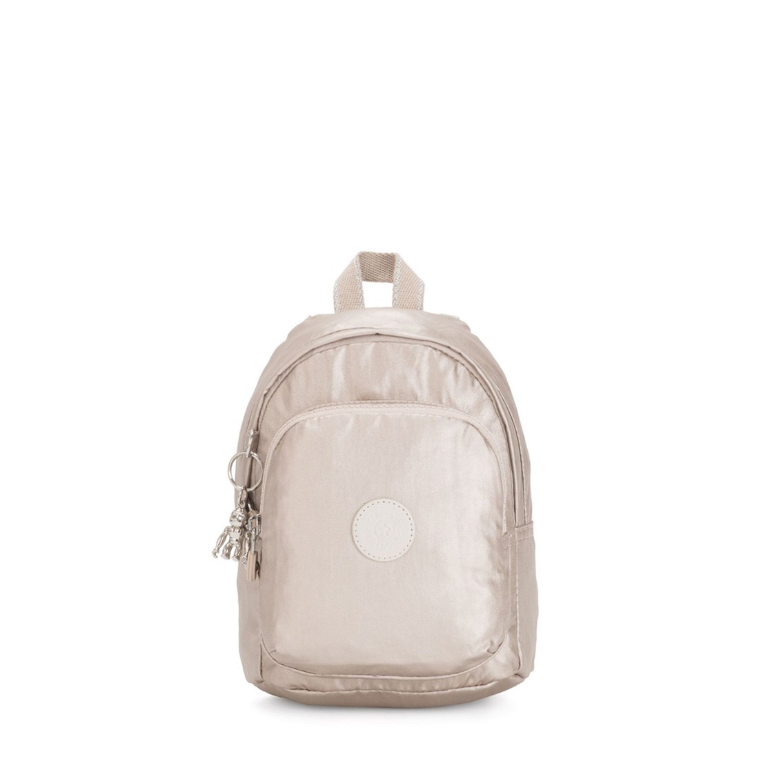 Kipling Delia Compact Small Convertible Backpack Metallic Glow TheOutfit.me