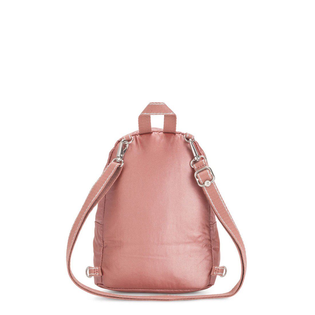 Kipling Delia Compact Small Convertible Backpack Metallic Rust - Image 3