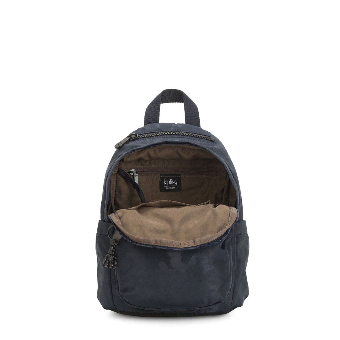 Kipling Delia Mini Backpack Camo Blue - Image 3