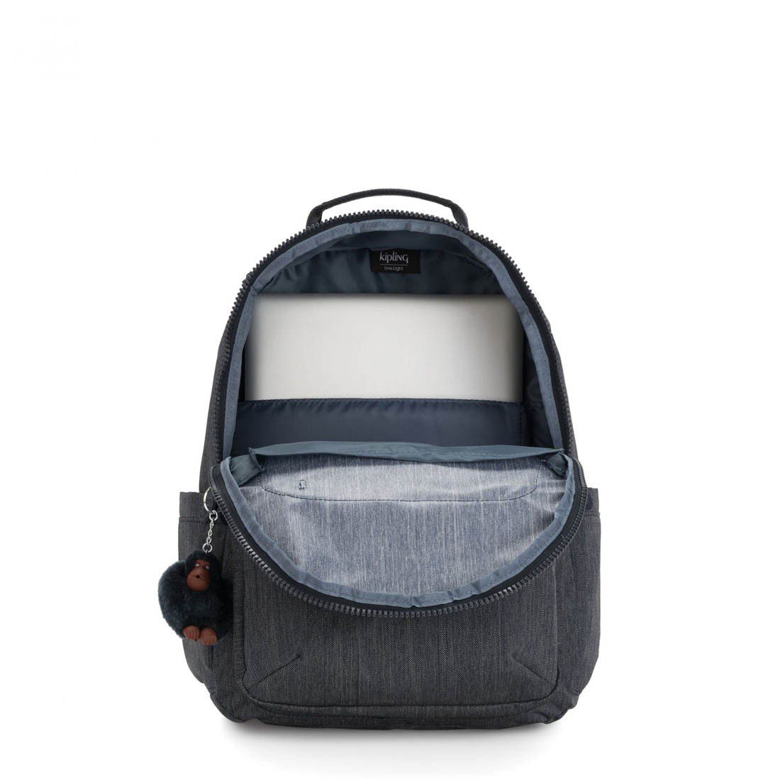 Kiplng Seoul Backpack Marine Navy - Image 4