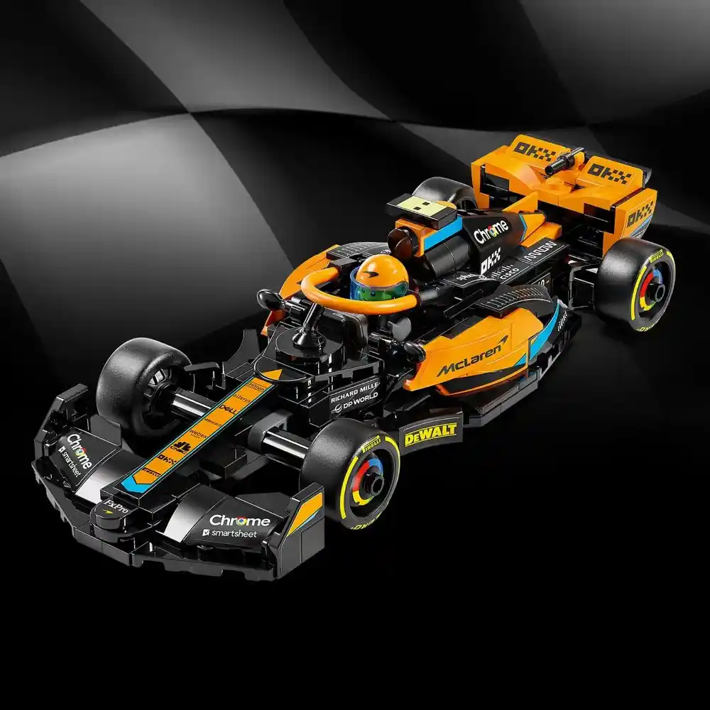 LEGO Speed Champions - 2023 McLaren Formula 1 Race Car 245 Pieces - Image 4