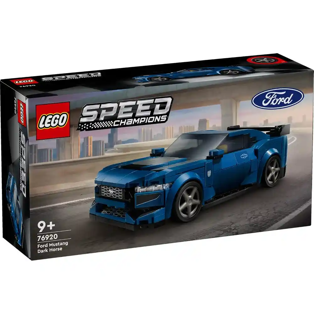 LEGO Speed Champions - Ford Mustang Dark Horse Sports Car 344 Pieces