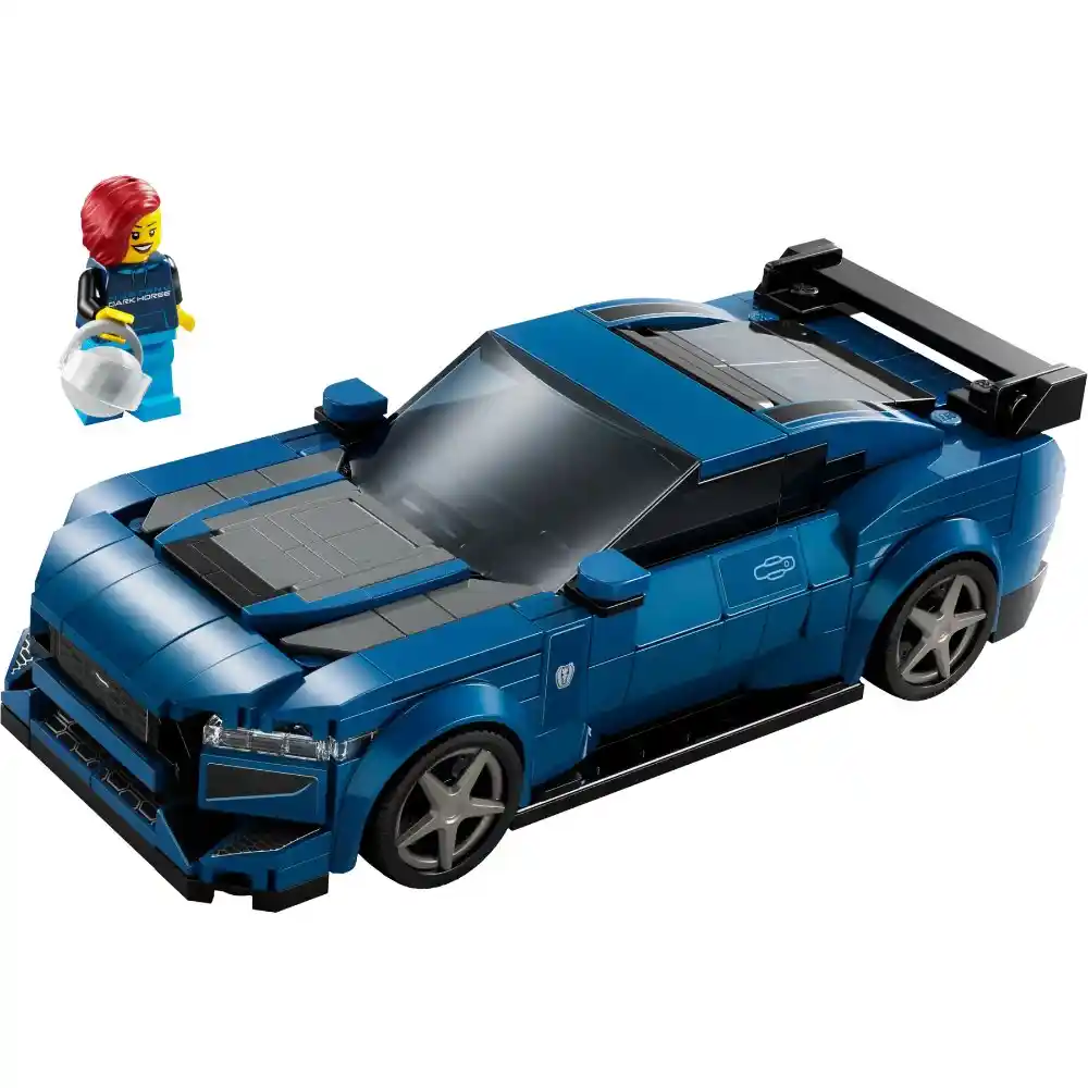 LEGO Speed Champions - Ford Mustang Dark Horse Sports Car 344 Pieces - Image 3
