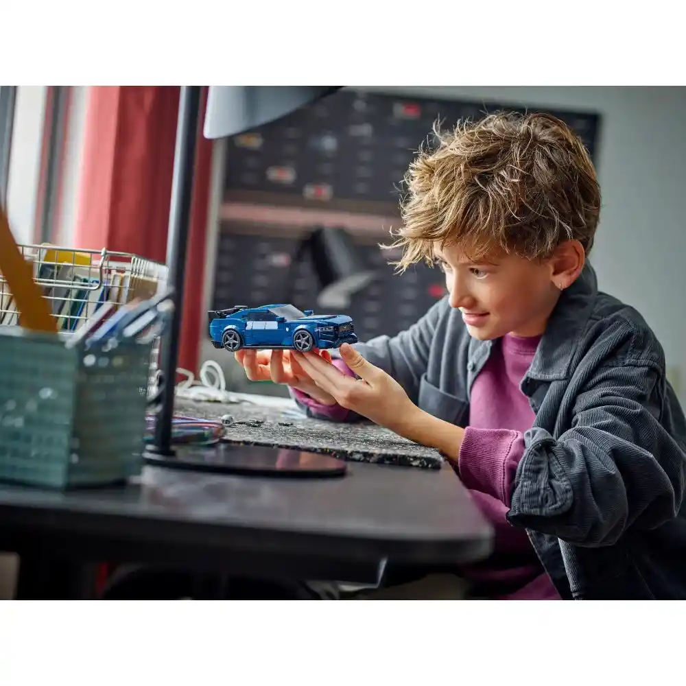 LEGO Speed Champions - Ford Mustang Dark Horse Sports Car 344 Pieces - Image 4