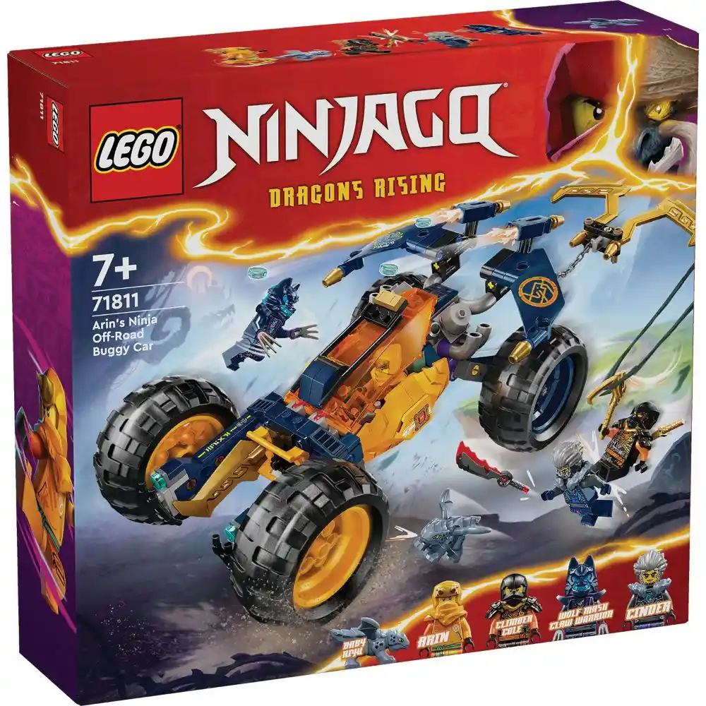 LEGO Ninjago - Arin's Ninja Off-Road Buggy Car 267 Pieces