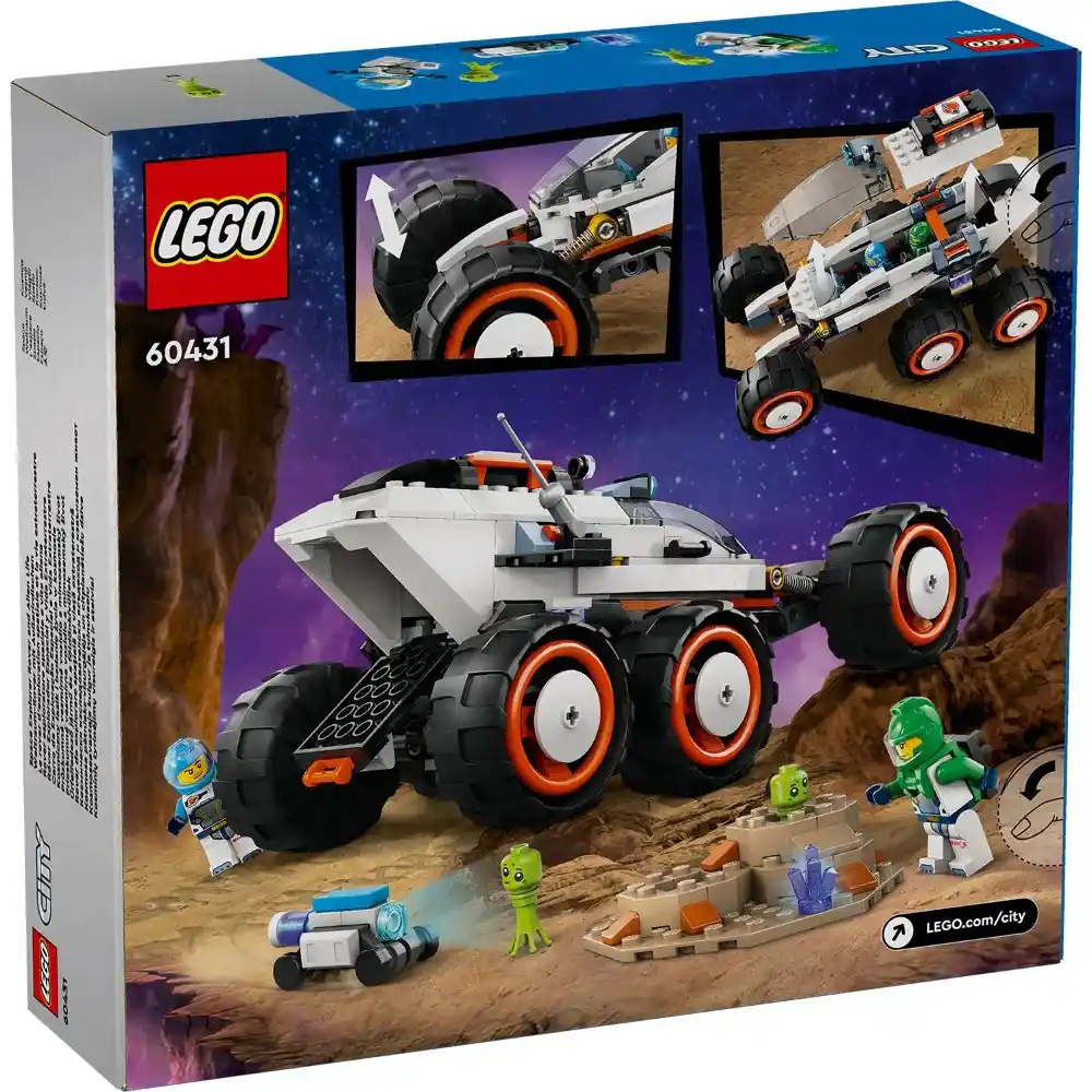 LEGO City - Space Explorer Rover and Alien Life 311 Pieces - Image 2