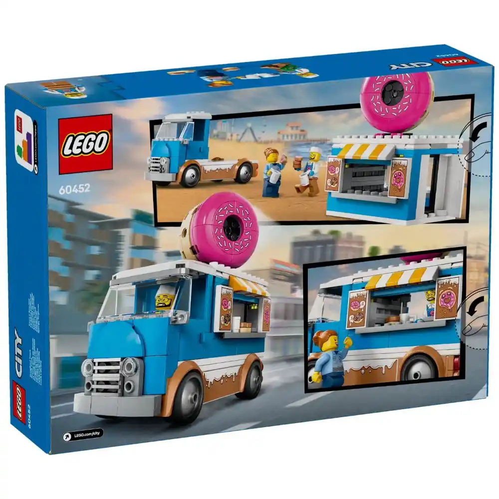 LEGO City - Donut Truck Building Toy 169 Pieces - Image 2