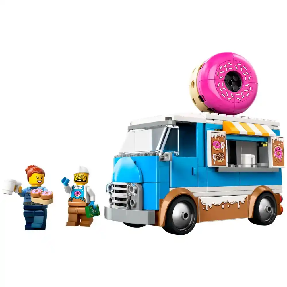 LEGO City - Donut Truck Building Toy 169 Pieces - Image 3