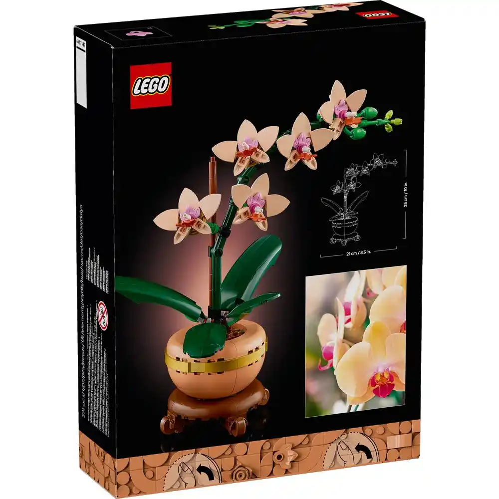 LEGO The Botanical Collection - Mini Orchid 274 Pieces - Image 2