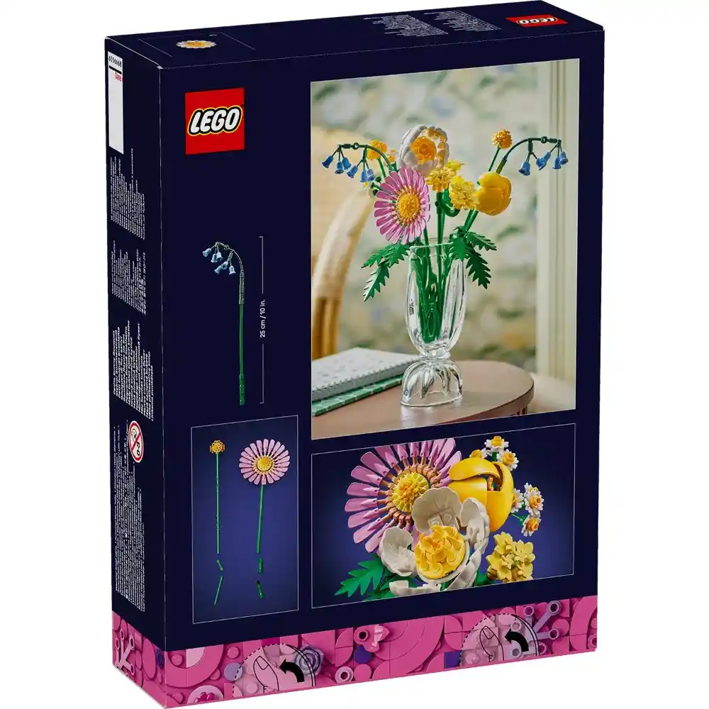 LEGO The Botanical Collection - Petite Sunny Bouquet 373 Pieces - Image 2
