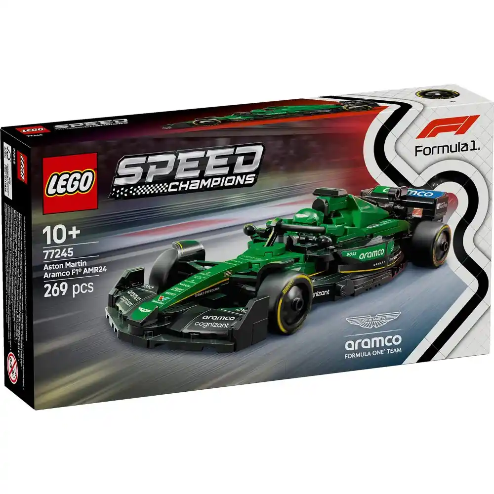 LEGO Speed Champions - Aston Martin Aramco Formula 1 AMR24 Race Car 269 Pieces