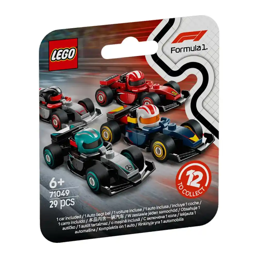 LEGO Formula1 Collectible Race Cars - 92 Pieces