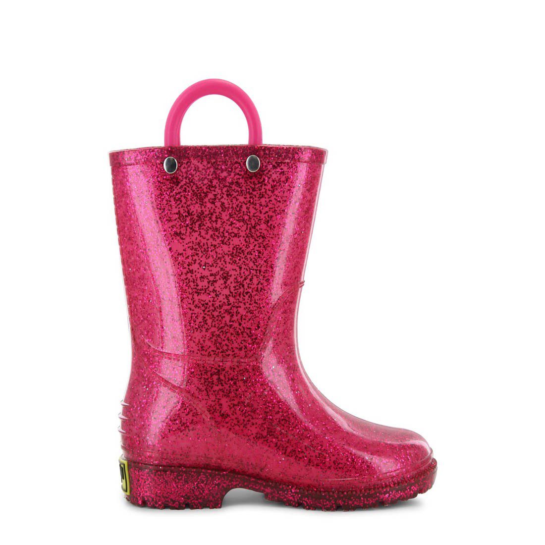 Western Chief Kids Pink Glitter Rain Boots