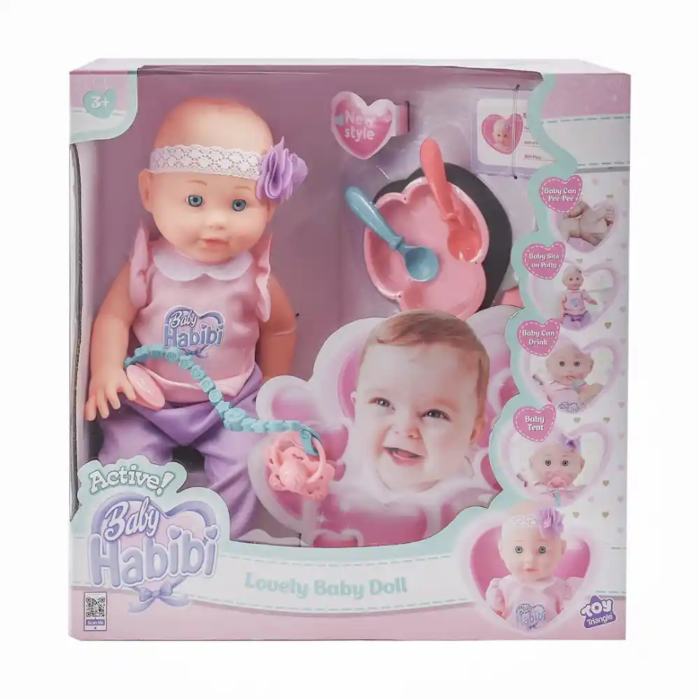 Baby Habibi Active Lovely Baby Doll