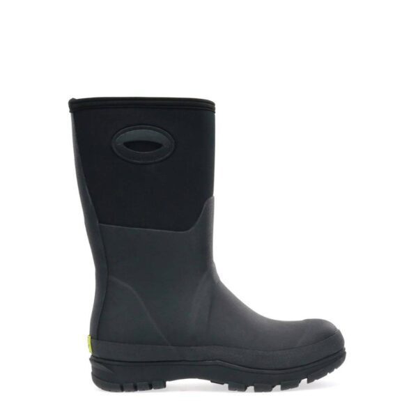Western Chief Women Solid Neoprene Black Mid Rain Boots