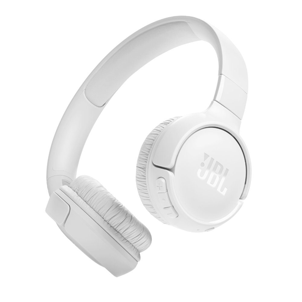 JBL Tune 520BT Wireless Bluetooth Headphones - White - Image 2